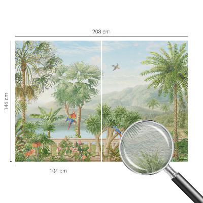 High quality wall mural wallpaper Exotic landscape