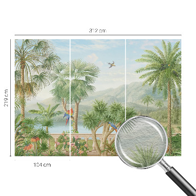 High quality wall mural wallpaper Exotic landscape