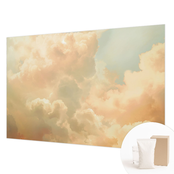 Premium wall mural for bedroom Ethereal clouds