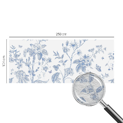 Non-woven wall mural Floral pattern