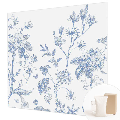 Non-woven wall mural Floral pattern
