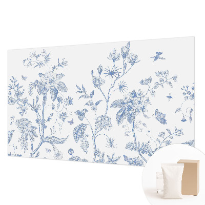 Non-woven wall mural Floral pattern