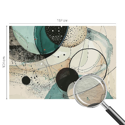 Wallpaper mural Colorful circles
