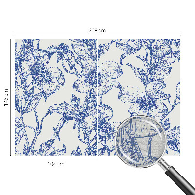 Wall mural Flower branches