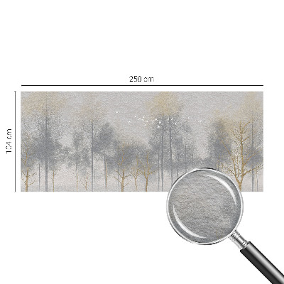 Wall mural for living room Forest harmony