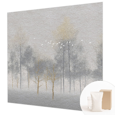 Wall mural for living room Forest harmony