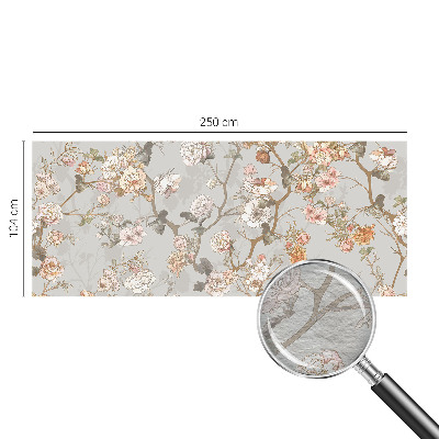 Wall mural for bedroom Romantic pattern