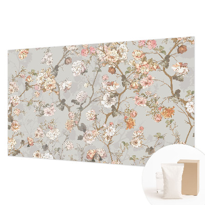 Wall mural for bedroom Romantic pattern