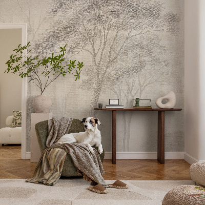 Wallpaper mural for living room Stylish harmony