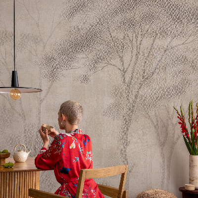 Wallpaper mural for living room Stylish harmony