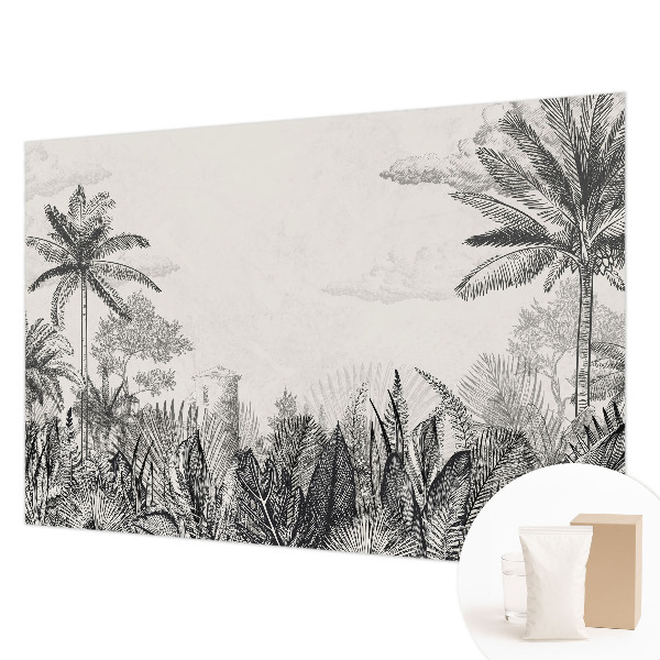 Large wall mural Tropical scenery