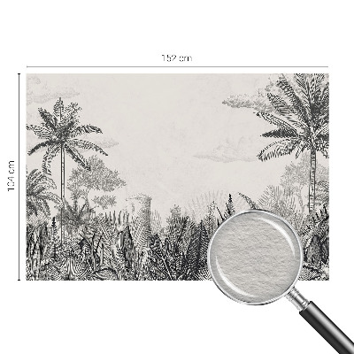 Large wall mural Tropical scenery