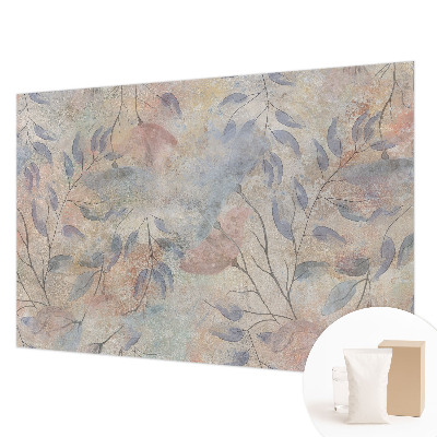 Modern wall mural Abstract leaves