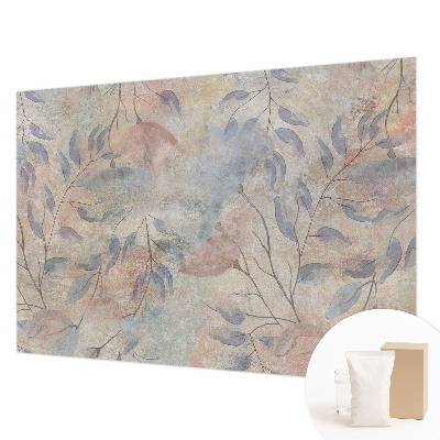Modern wall mural Abstract leaves
