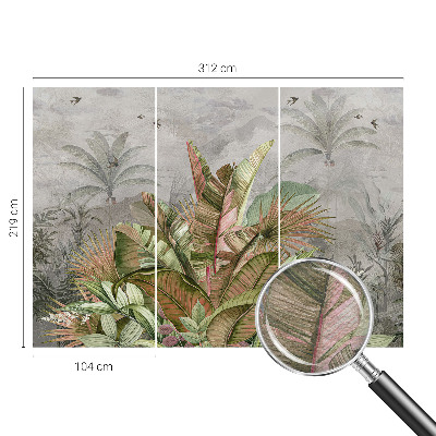 High quality photo wallpaper Exotic jungle