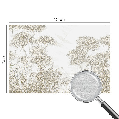 High quality wall mural wallpaper Tropical vegetation
