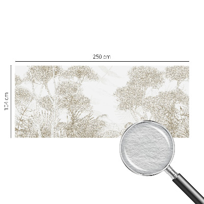 High quality wall mural wallpaper Tropical vegetation