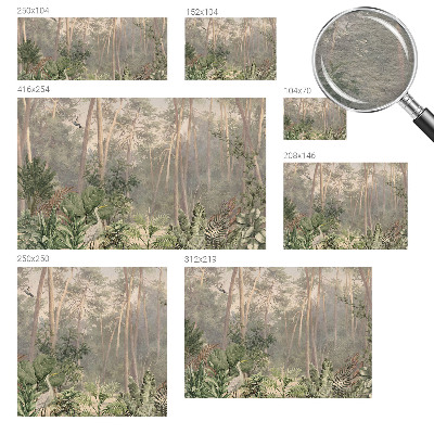 Non-woven wall mural Natural harmony