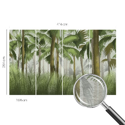 Wall mural Tropical forest