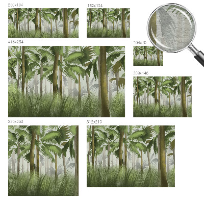 Wall mural Tropical forest