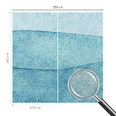 Wallpaper mural Blue waves