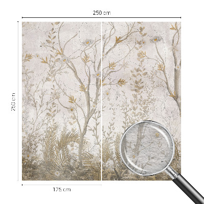 Wall mural for bedroom A forest corner