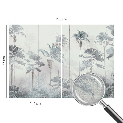Large wall mural Tropical landscape