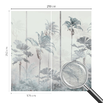 Large wall mural Tropical landscape