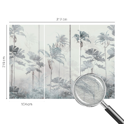 Large wall mural Tropical landscape