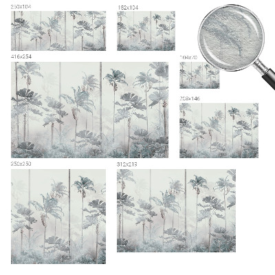 Large wall mural Tropical landscape