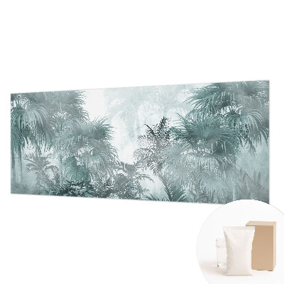 Large wallpaper mural Exotic green