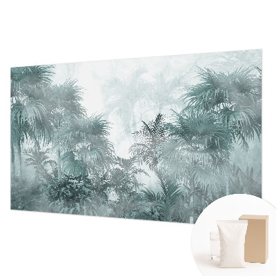 Large wallpaper mural Exotic green