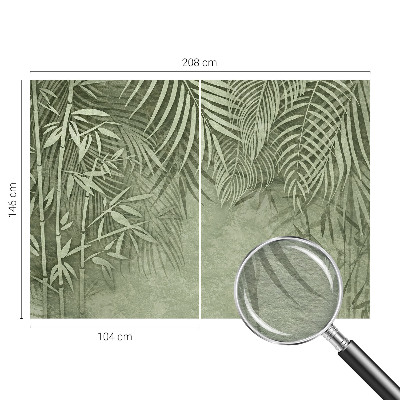 Large wall mural wallpaper Bamboo paradise