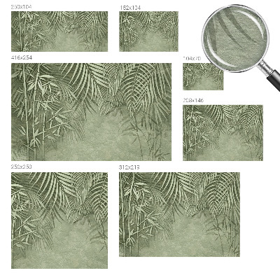 Large wall mural wallpaper Bamboo paradise