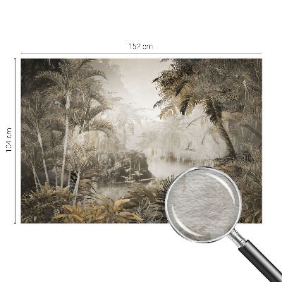 Modern wall mural Tropical forest