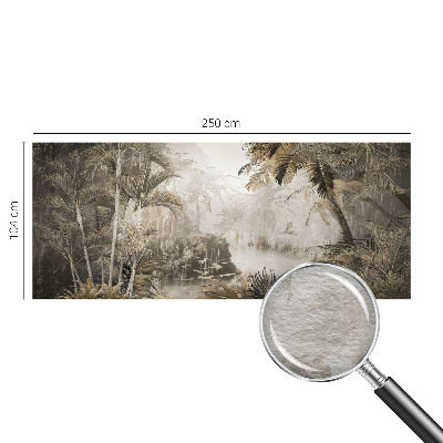 Modern wall mural Tropical forest