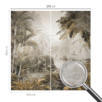 Modern wall mural Tropical forest