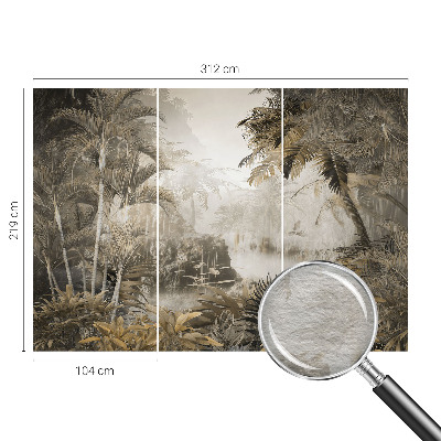 Modern wall mural Tropical forest