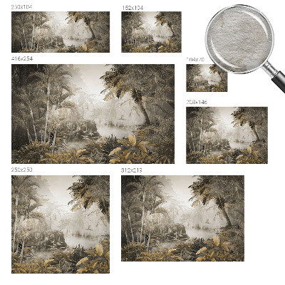 Modern wall mural Tropical forest
