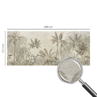 Custom size wall mural Tropical jungle