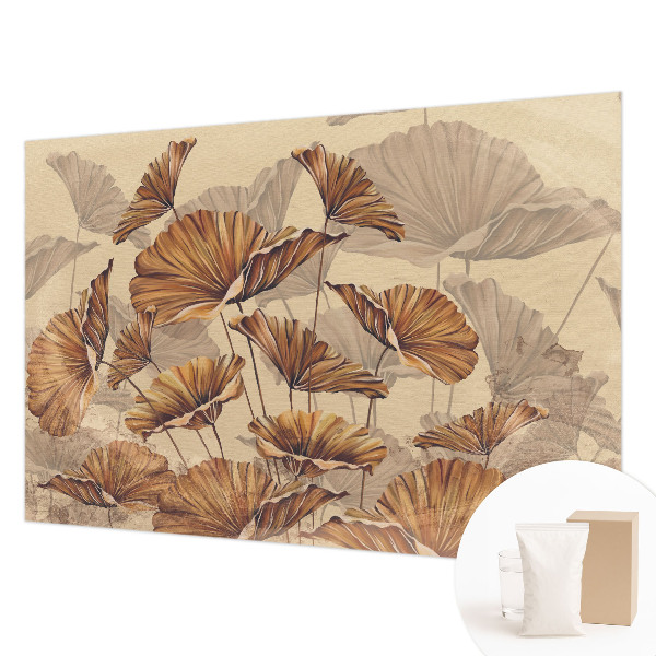 Modern wall mural for bedroom Autumn elegance
