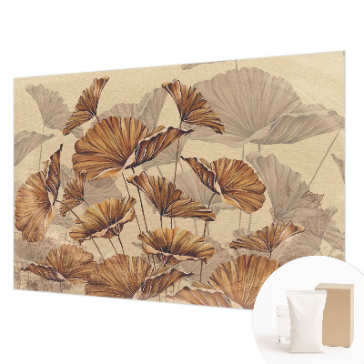 Modern wall mural for bedroom Autumn elegance