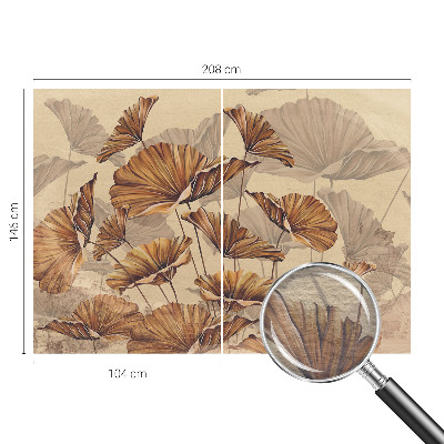 Modern wall mural for bedroom Autumn elegance