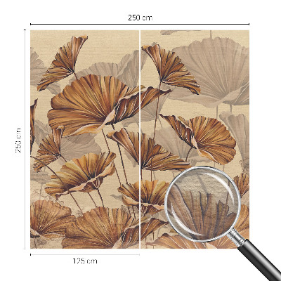 Modern wall mural for bedroom Autumn elegance