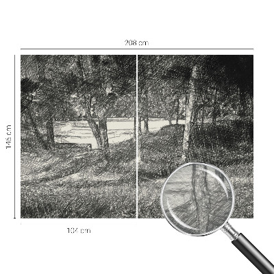 High quality photo wallpaper A peaceful landscape