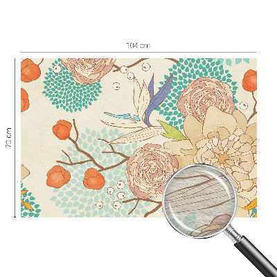 Premium photo wallpaper Floral fantasy