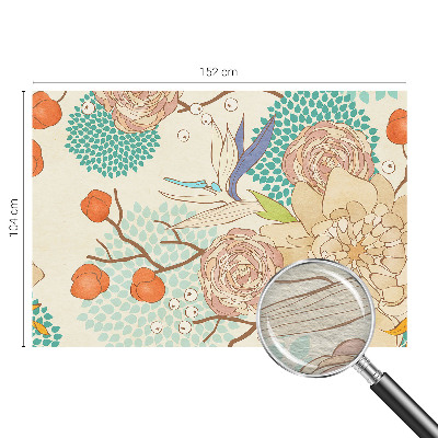 Premium photo wallpaper Floral fantasy