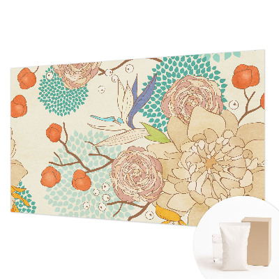 Premium photo wallpaper Floral fantasy