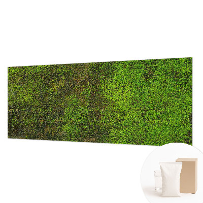 Non-woven photo wallpaper Green carpet