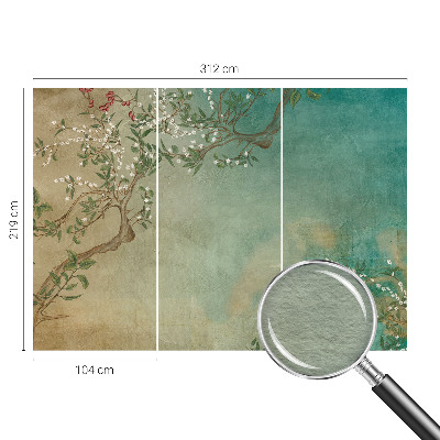 Wallpaper mural Floral harmony